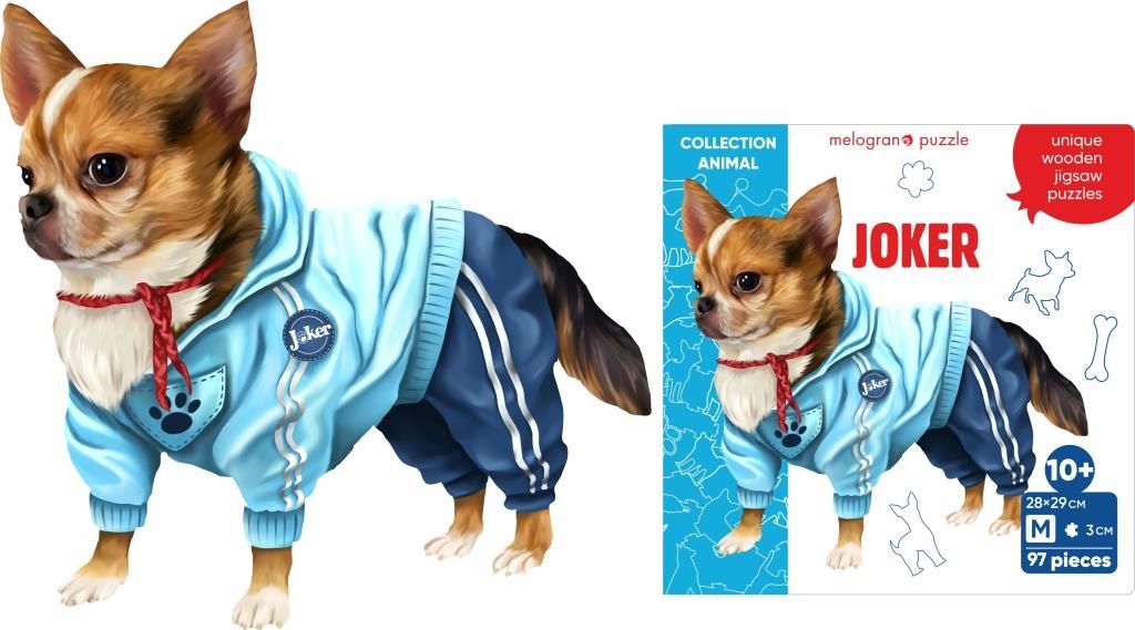 Пазл деревянный Джокер 97 дет. Collection Animals - фото 1