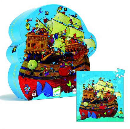 Пазл Корабль Барберус 54дет. DJECO - фото 1