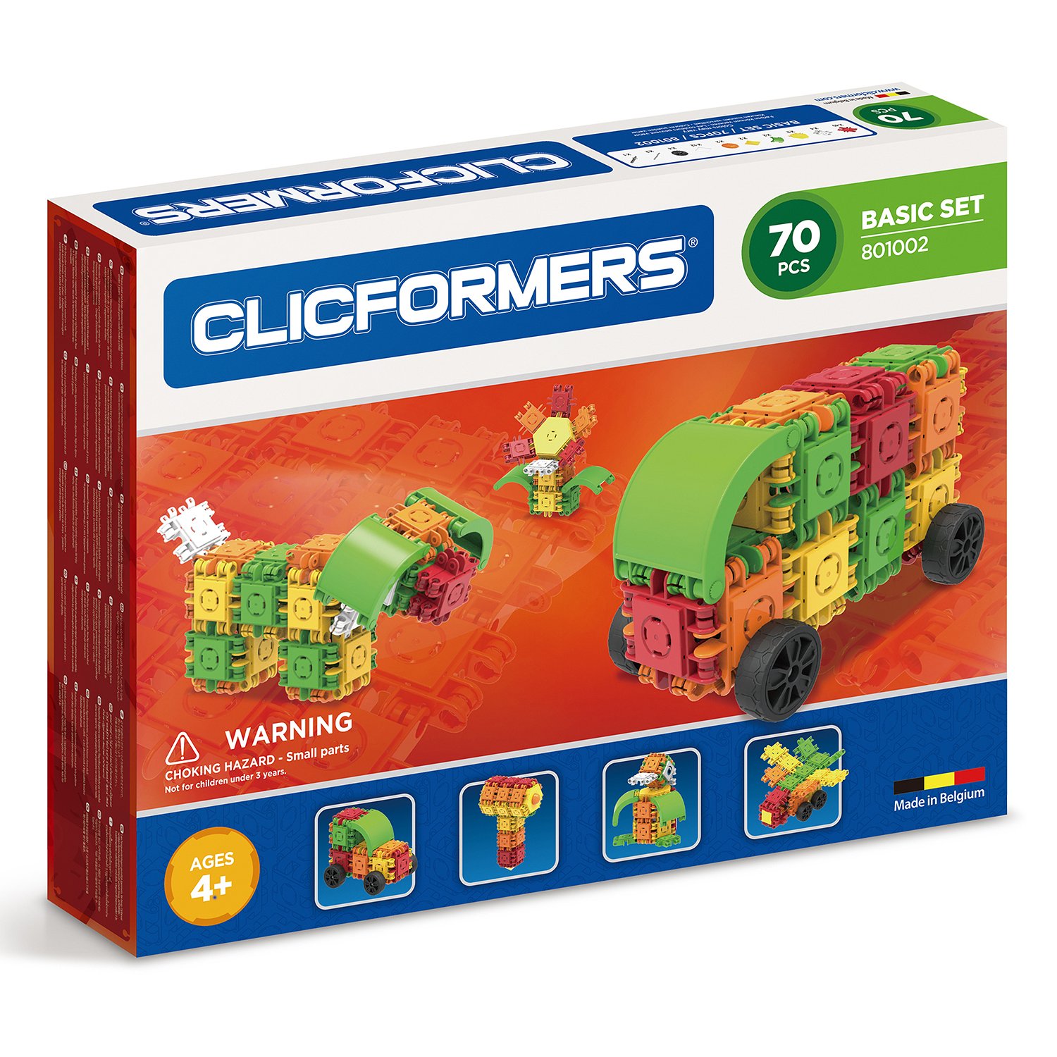 Конструктор CLICFORMERS 70д. - фото 1