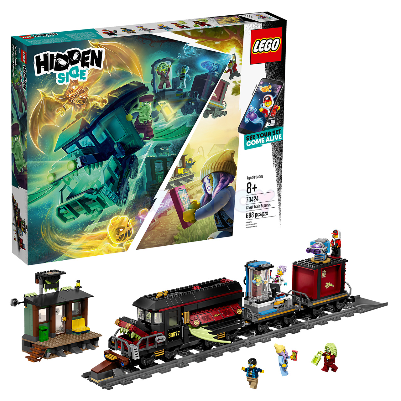 Конструктор  LEGO HIDDEN SIDE 2019 Призрачный экспресс - фото 1