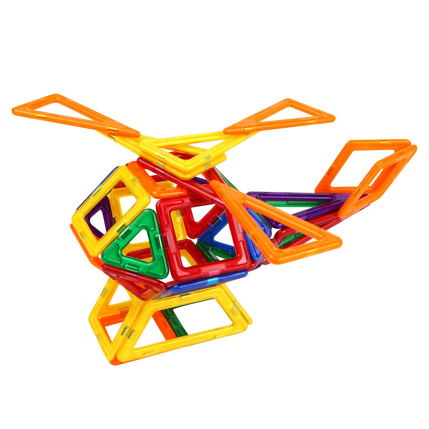 Конструктор магнитный Магформерс Дизайнер сет 62д. - миниатюра 2