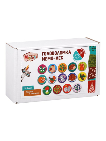 Настольная игра Мемо Лес, фото 3