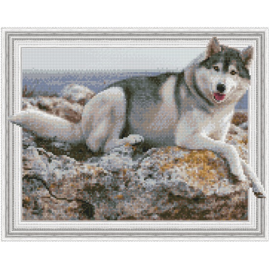 Картина стразами 40*50 На берегу моря Molly - фото 1