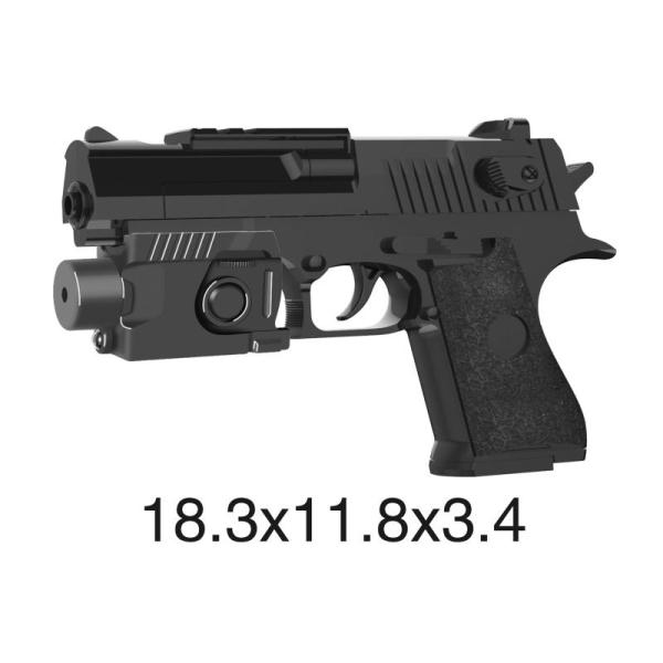 Пистолет с пульками и лазер. прицелом в/п - фото 1