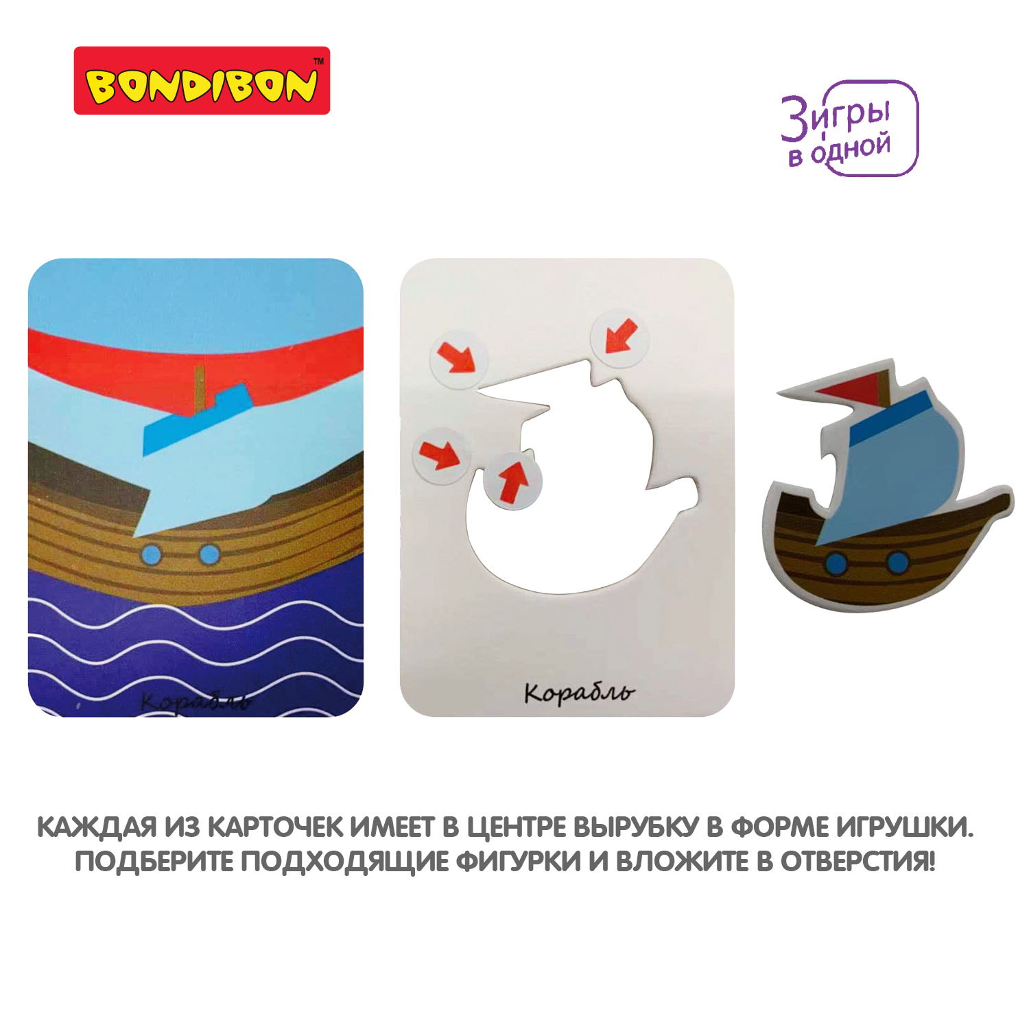 Настольная игра Ну, кто же я? 3 в 1 Bondibon - миниатюра 2