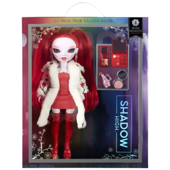 Кукла 28 см Shadow Рози Редвуд красная Рейнбоу Хай - миниатюра 2