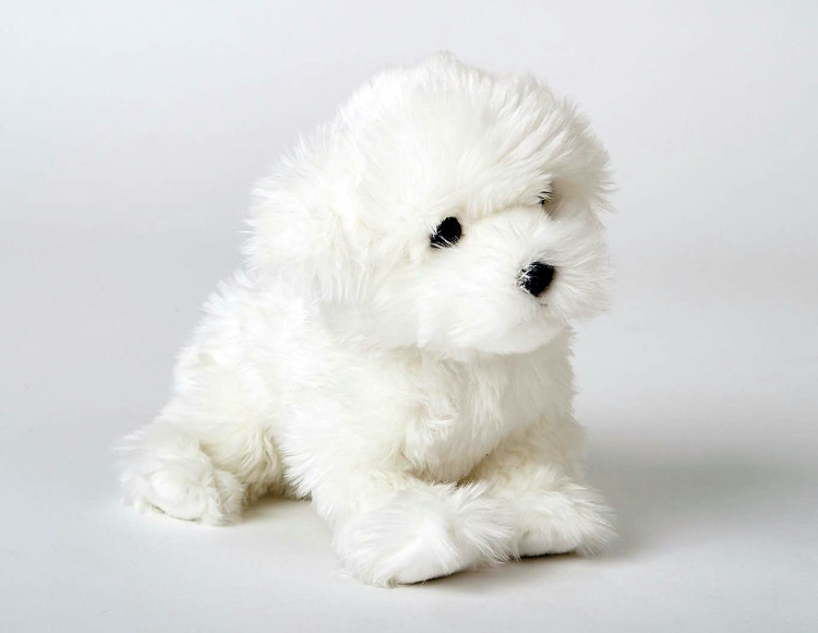 Мягкая игрушка Собака Мальтезе 27см Leosco - фото 1