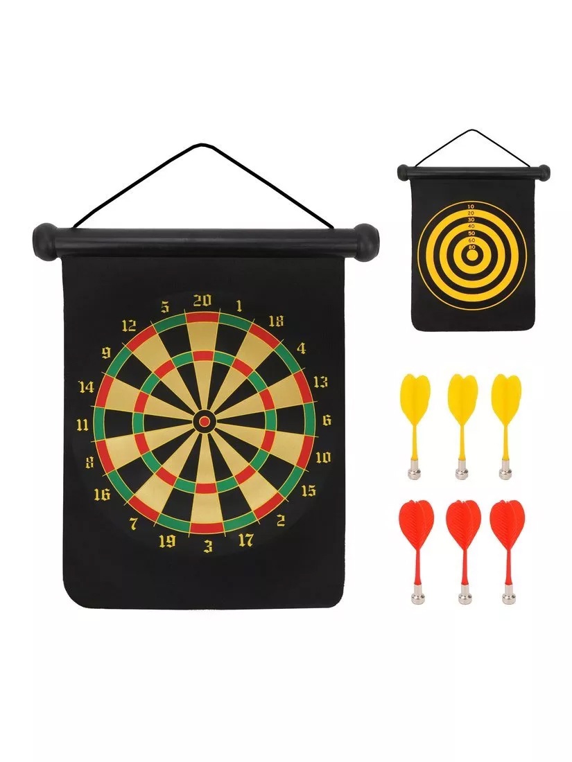 Дартс магнитный 6 дротиков - фото 1