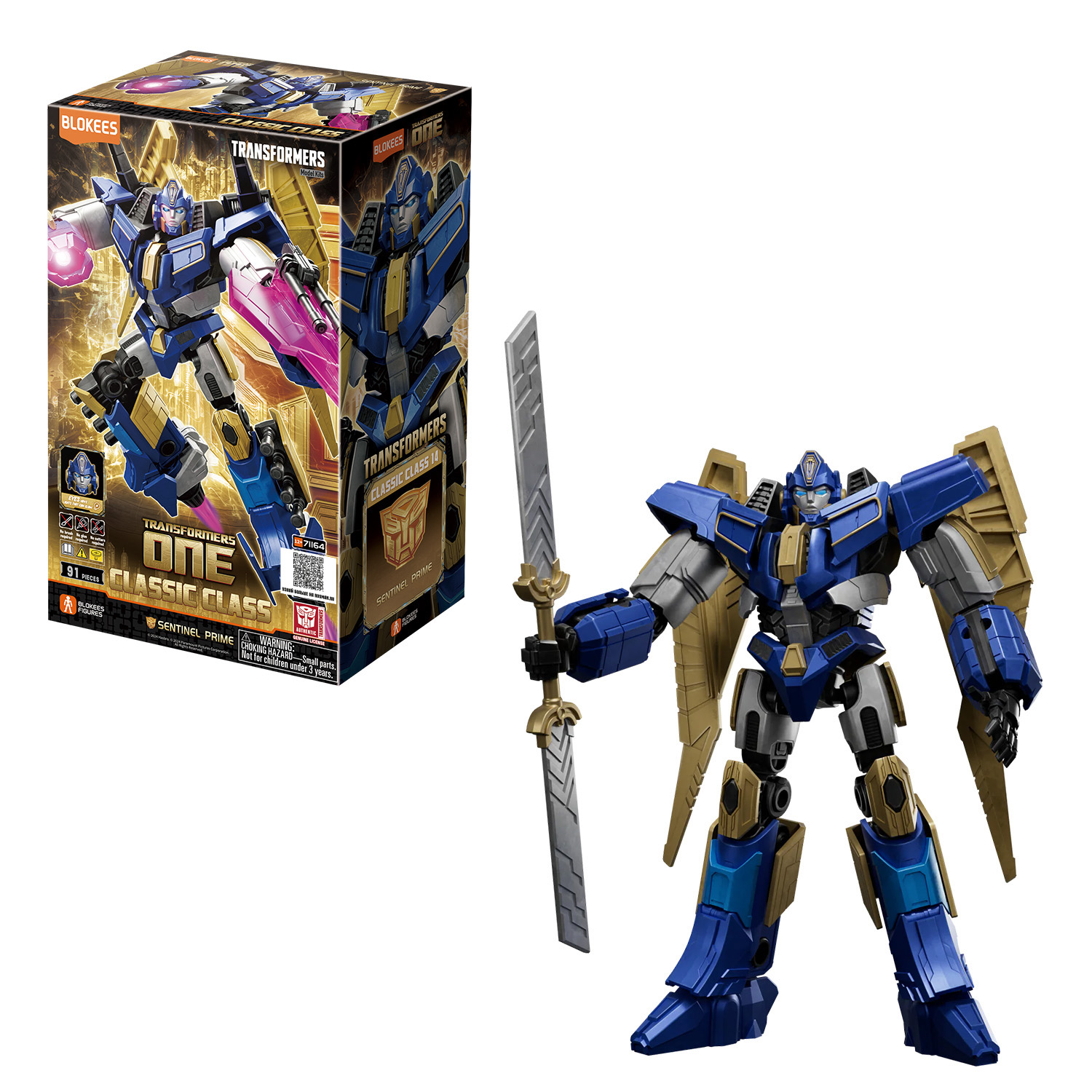 Конструктор Трансформеры Classic Class Сентинел Прайм Blokees - фото 1