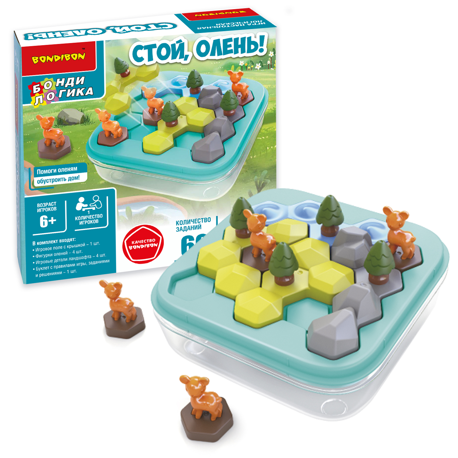 Настольная игра Стой, Олень! Bondibon - фото 1