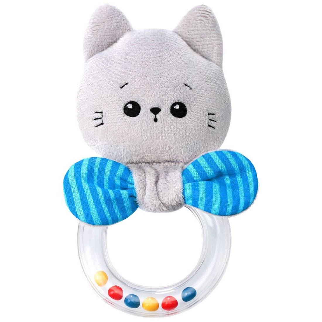 Погремушка - колечко Котенок Кекс Мякиши - фото 1