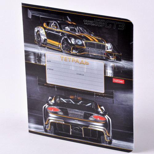 Тетрадь 12л. клетка В мире авто Hatber - миниатюра 3