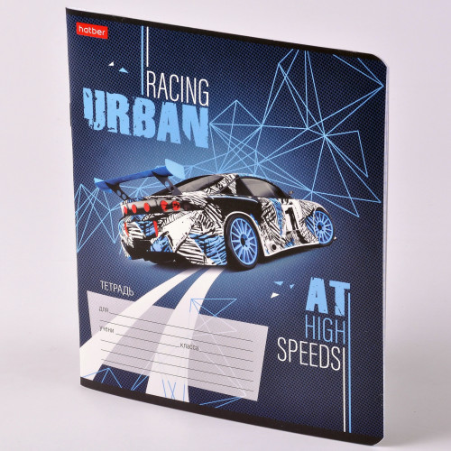 Тетрадь 12л. клетка В мире авто Hatber - миниатюра 5