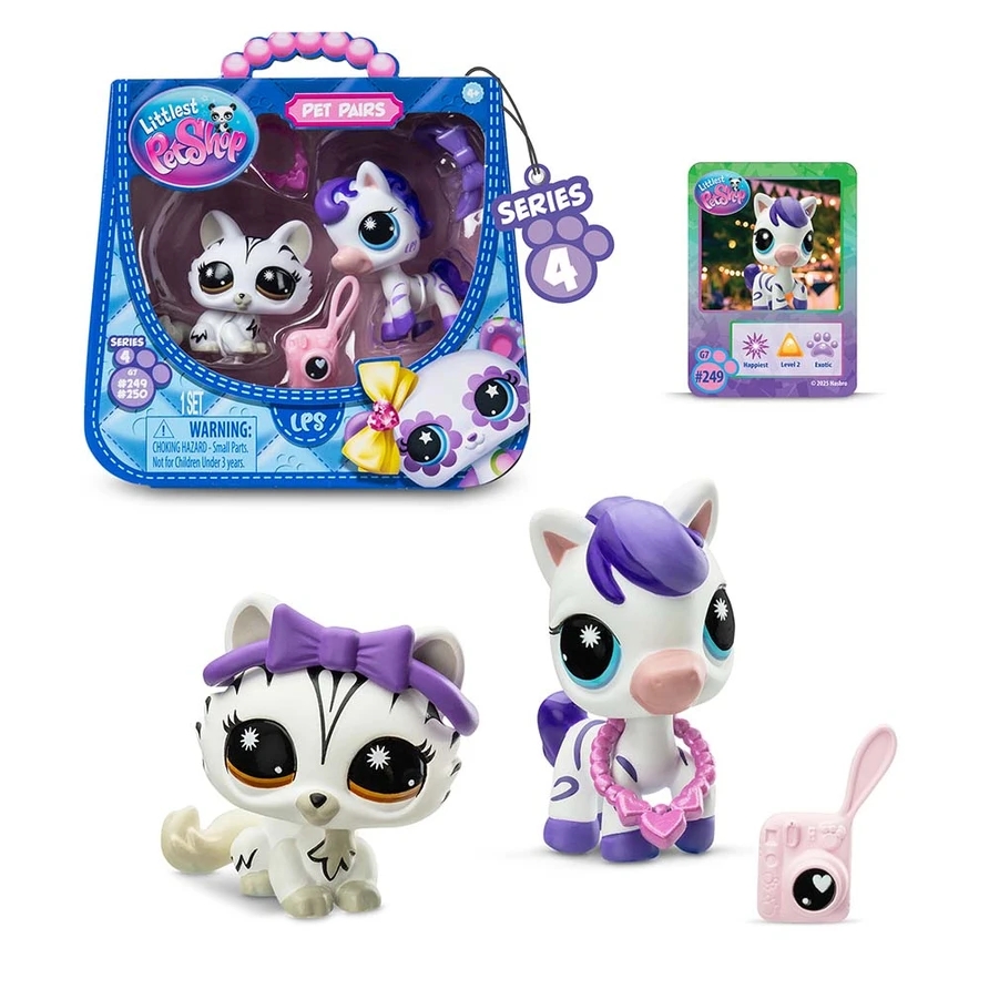 Набор мини - животных Модные полосочки Littlest Pet Shop - миниатюра 2