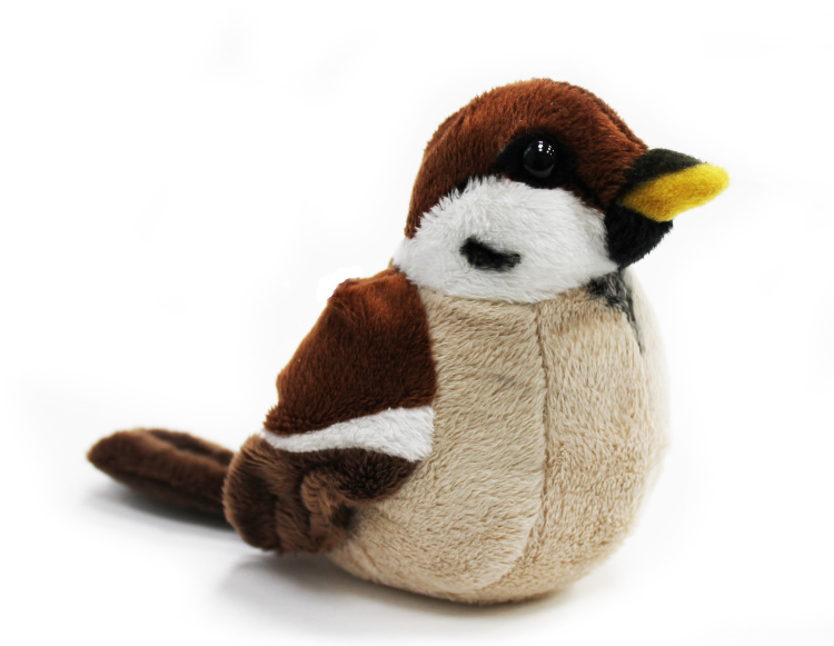 Мягкая игрушка Воробей 13см Beppe - фото 1