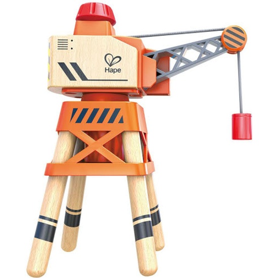Железная дорога Большой стреловой кран Hape - фото 1