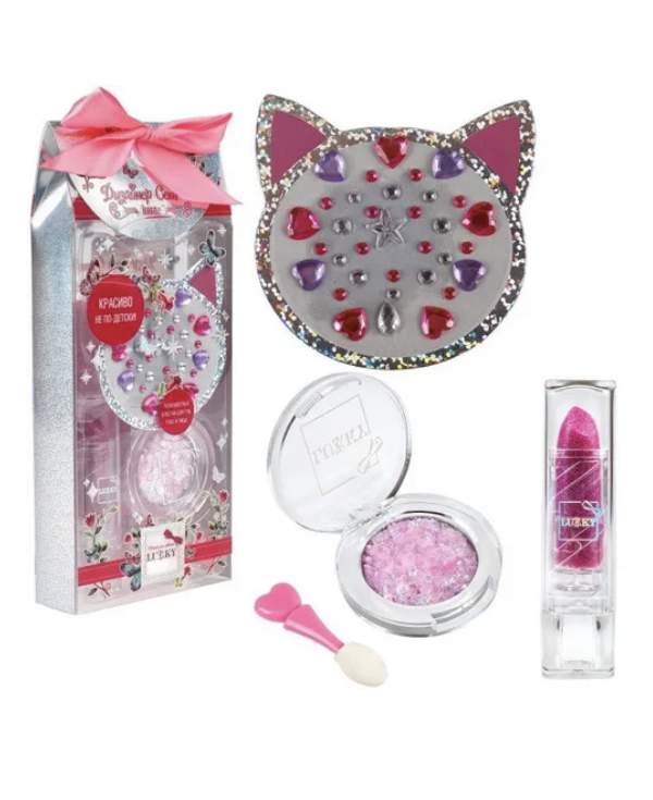 Косметика для девочек Дизайнер Котик роз. Lukky - фото 1