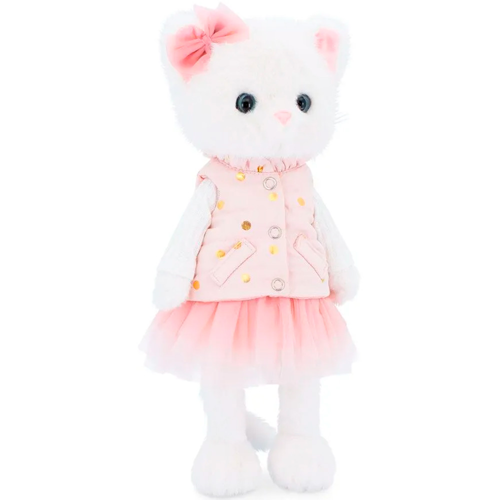 Мягкая игрушка Кошечка Lucky Пудровые сны - фото 1