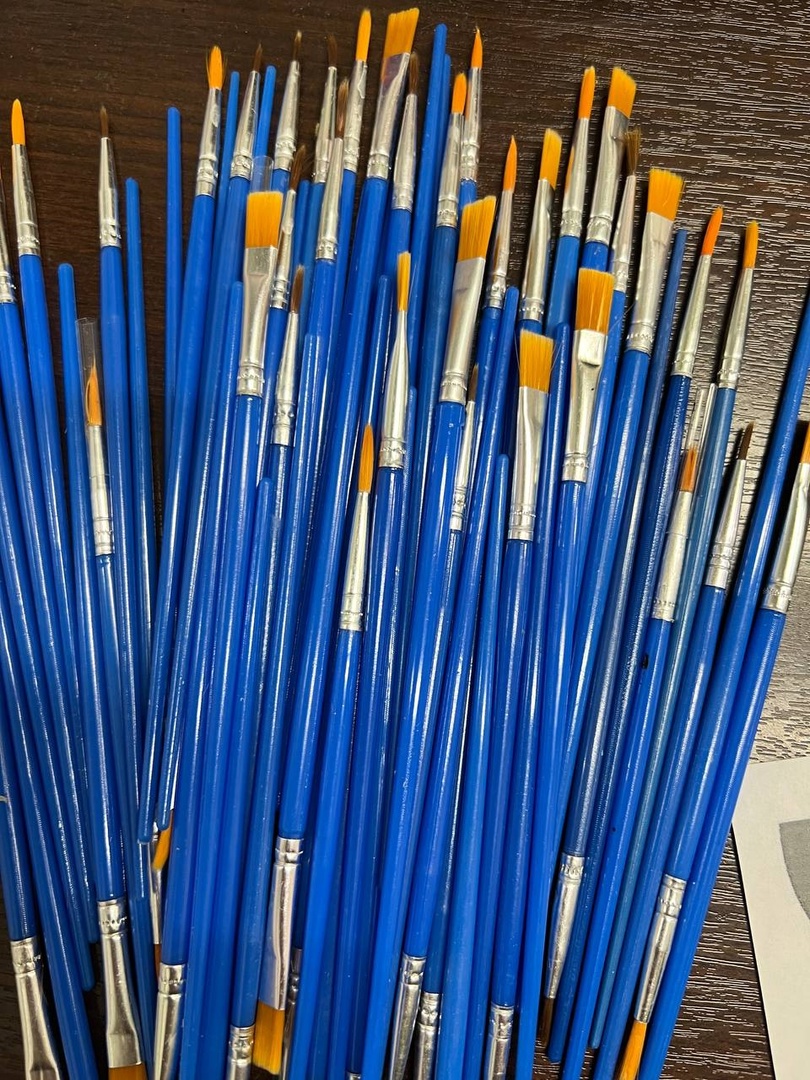 Кисть синтетика в ассортименте - фото 1