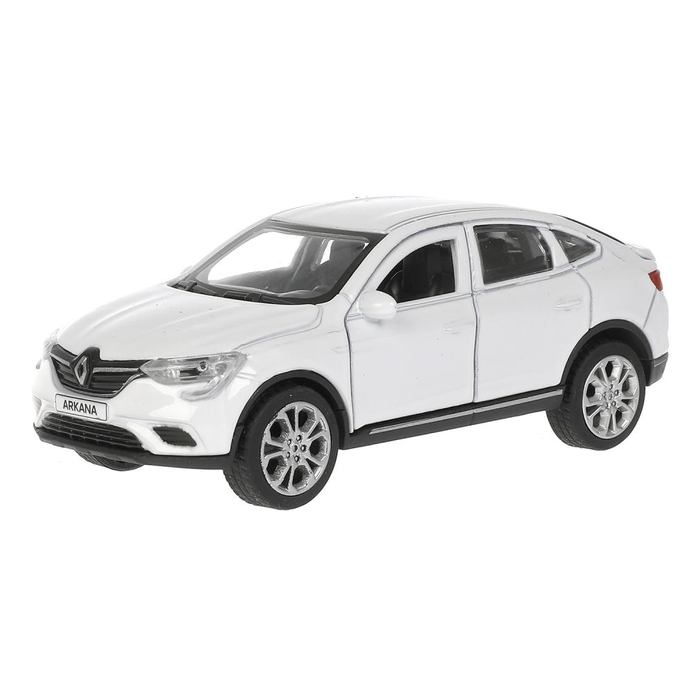 Машина металлическая ТЕХНОПАРК RENAULT ARKANA бел. - миниатюра 3