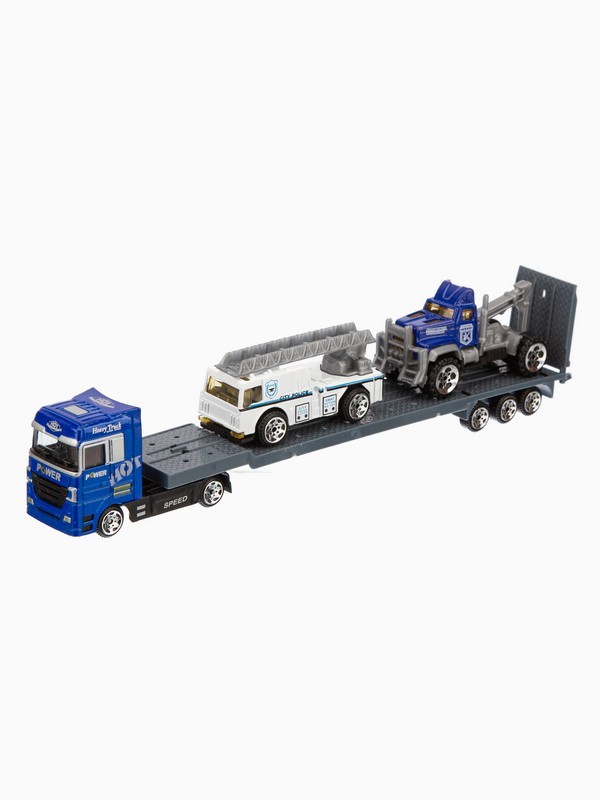 Машина металлическая Тягач 1:87 BeBoy, фото 2