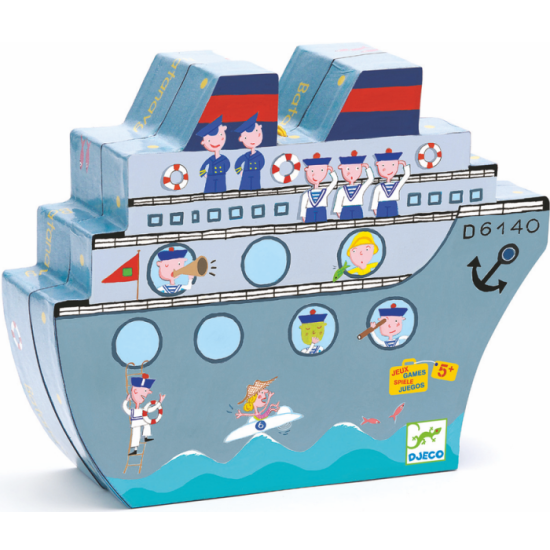 Настольная игра Морской бой DJECO - фото 1