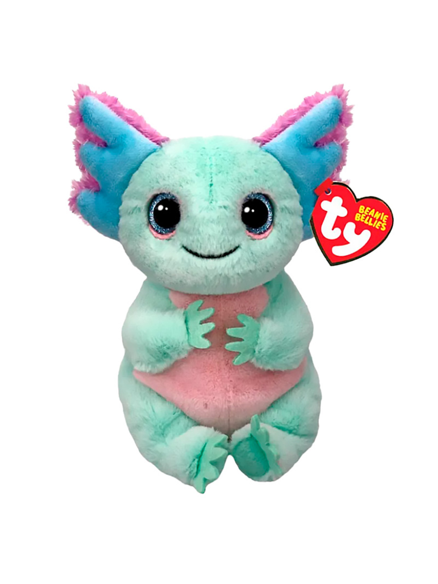 Мягкая игрушка Аксолотль Alex Глазастик 15см TY - миниатюра 2