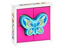  Кубики дерев. строит. Томик Бабочка - фото 1