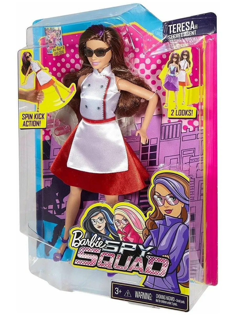 Кукла Барби Шпионы Секретный агент Тереза - миниатюра 2