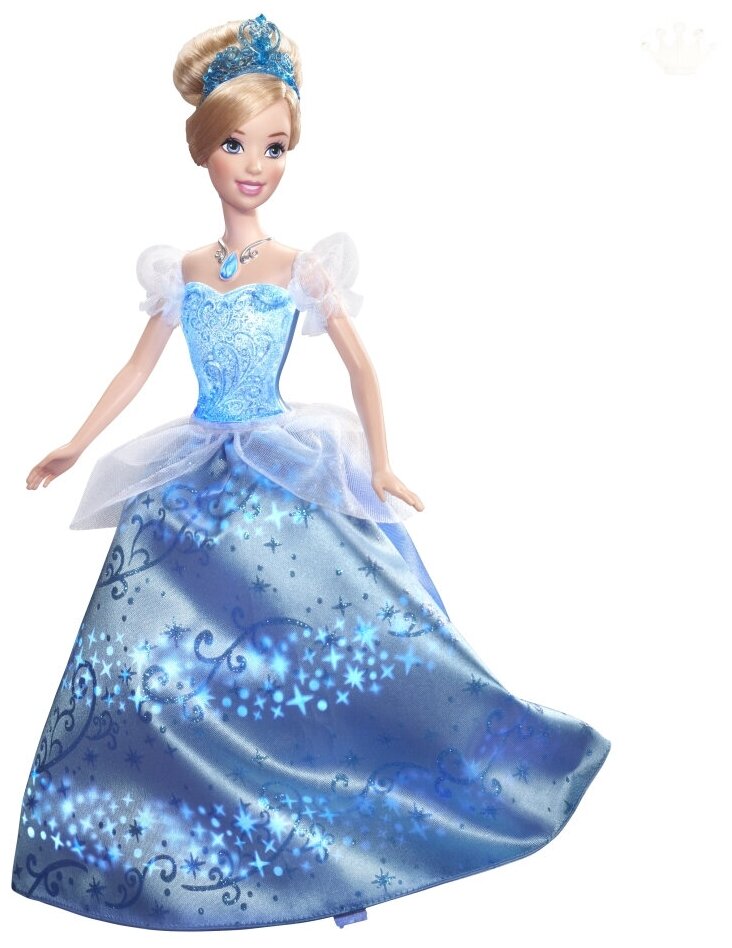 Кукла Дисней Золушка в сияющем платье  - фото 1