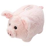  Свинка - копилка меховая 18см - фото 1