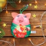  Антистресс с присоской Чудес в Новом Году! хрюша - фото 1