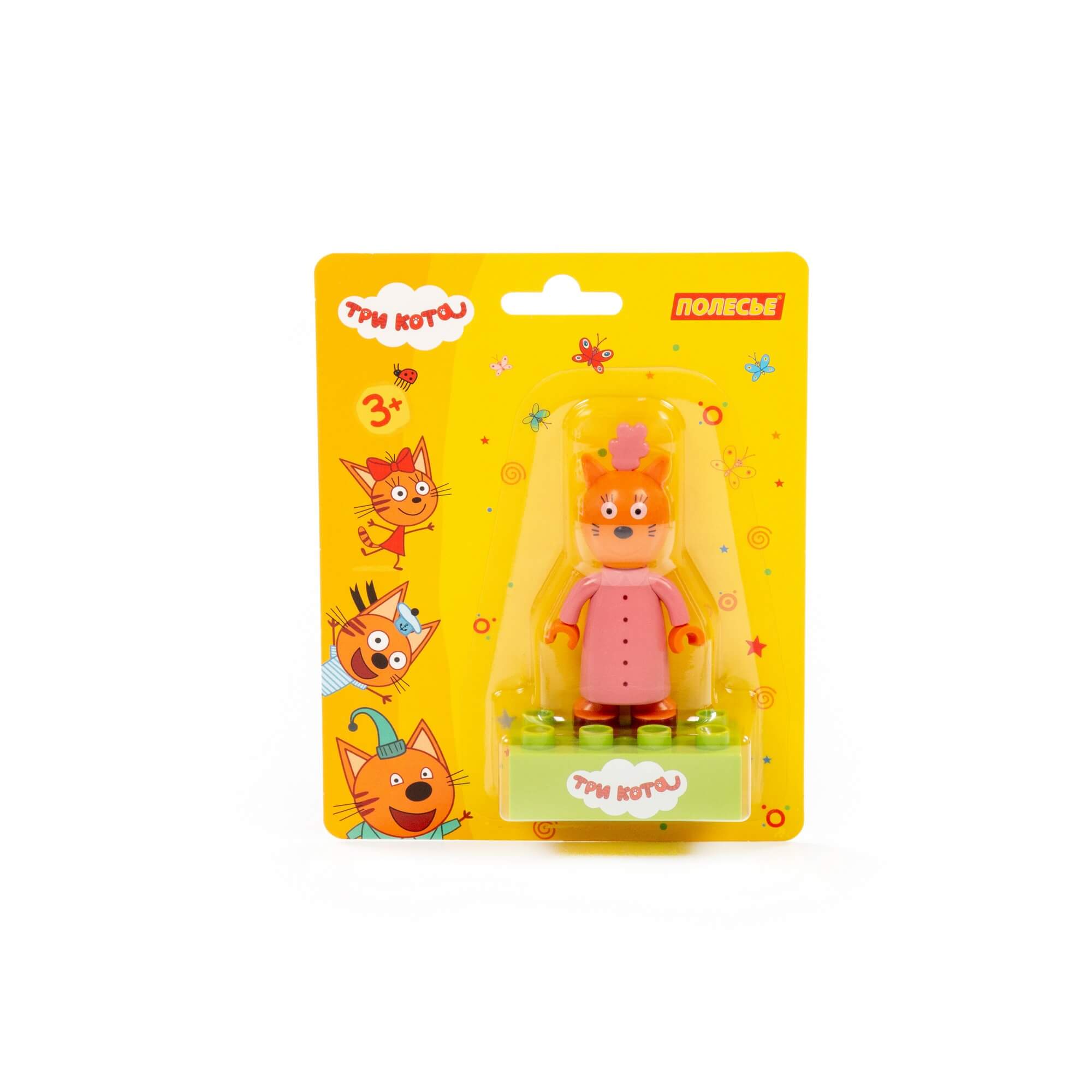 Конструктор блочный Макси - Три кота Мама 2дет. Полесье - фото 1