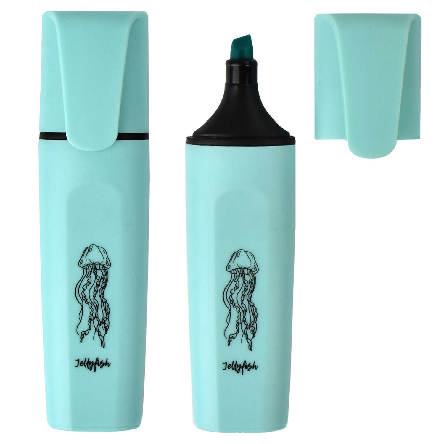 Текстовыделитель Медуза бирюзов. - фото 1