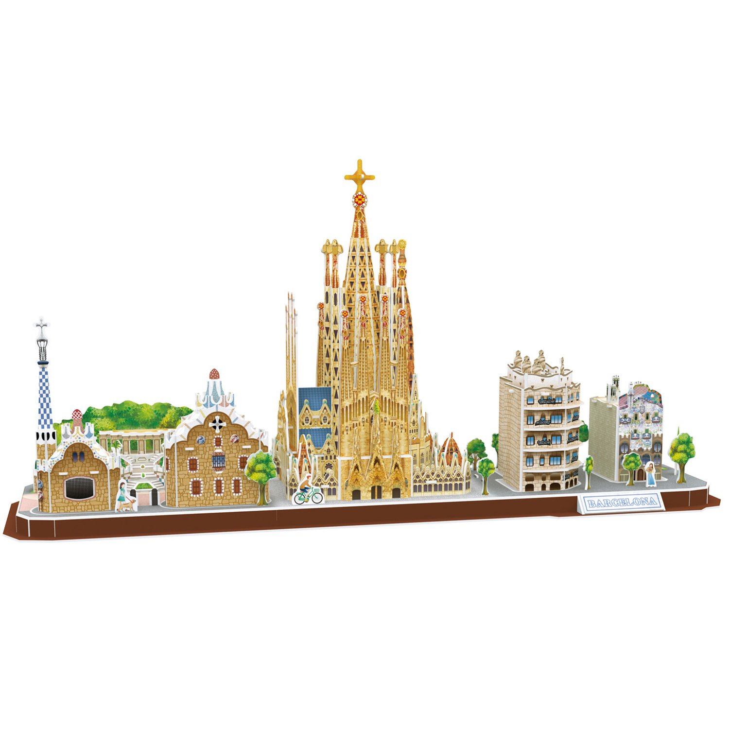 Пазл 3D Барселона 186д. - миниатюра 2