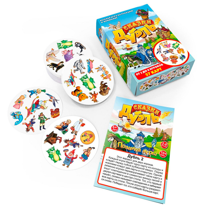Настольная игра Дубль Сказки - фото 1