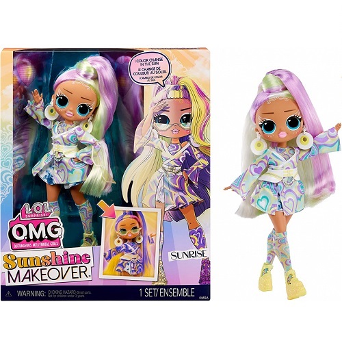 Кукла - сюрприз LOL ОМГ Sunshine makeover Санрайз - фото 1