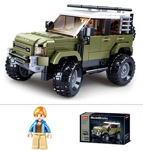 Конструктор СЛУБАН Внедорожник 317 дет. М38-В1015 - фото 1