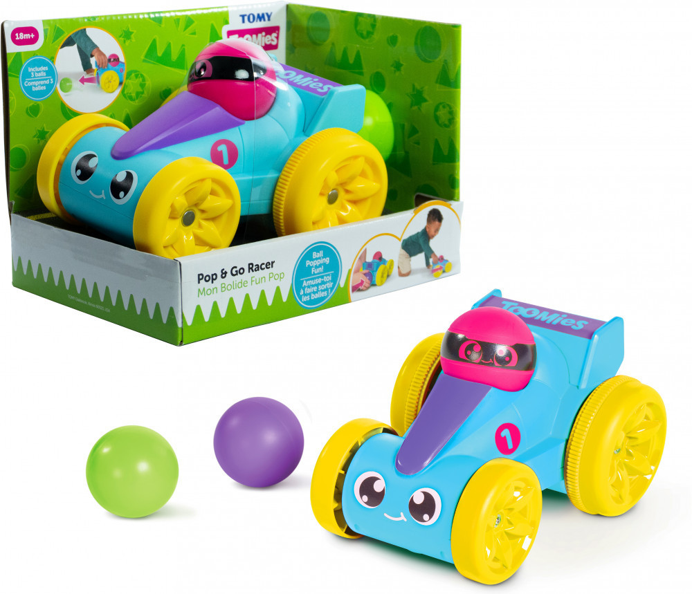 Игрушка развивающая Веселая гоночная машинка Toomies