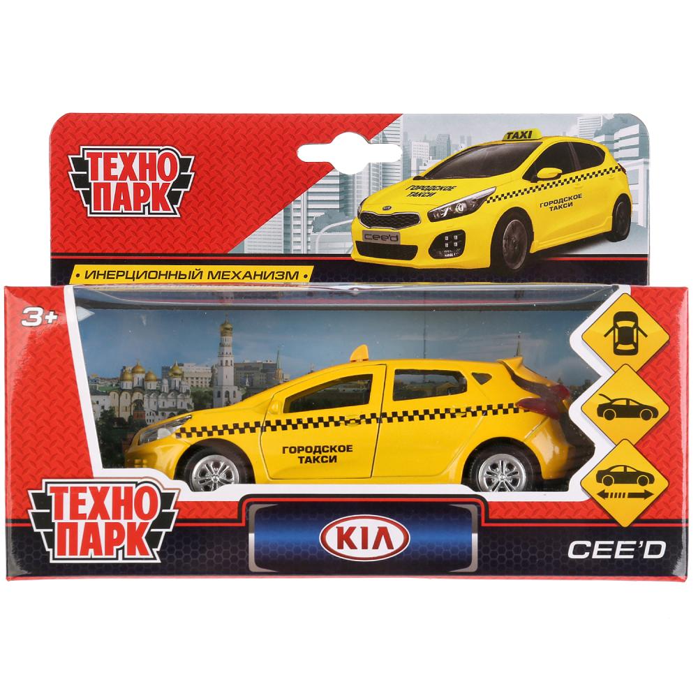 Машина металлическая ТЕХНОПАРК KIA CEED ТАКСИ - фото 1