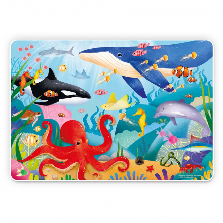 Пазл - карта 260 Подводный мир Геодом - фото 1