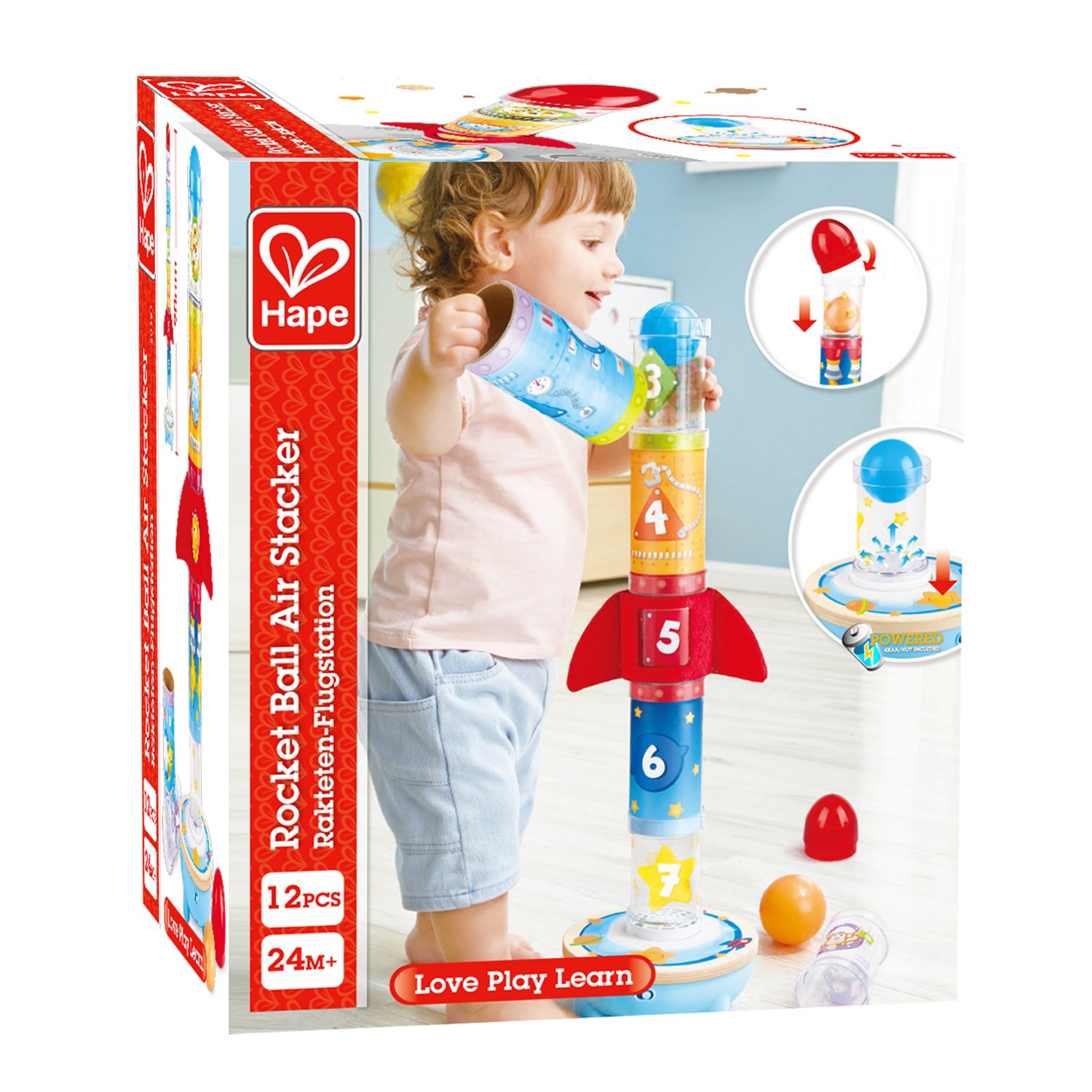 Развивающая игрушка Ракета Движение, счет, цвета - миниатюра 3