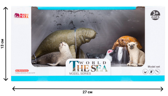 Водные обитатели 5 фигурок - фото 1