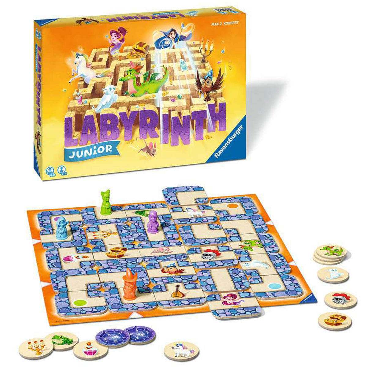 Настольная игра Лабиринт Юниор Ravensburger - фото 1