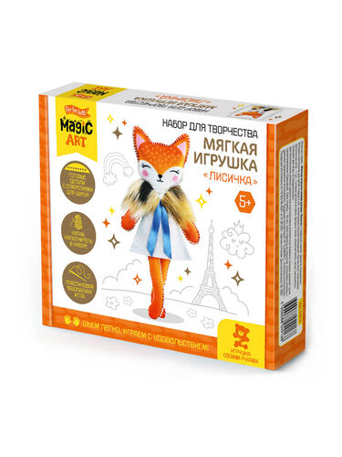 Шьем сами Мягкая игрушка Лисичка ДК - фото 1