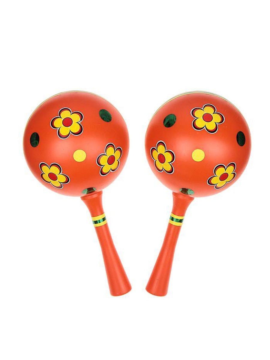 Маракас красн. 2шт 7С-2Б-2 - фото 1