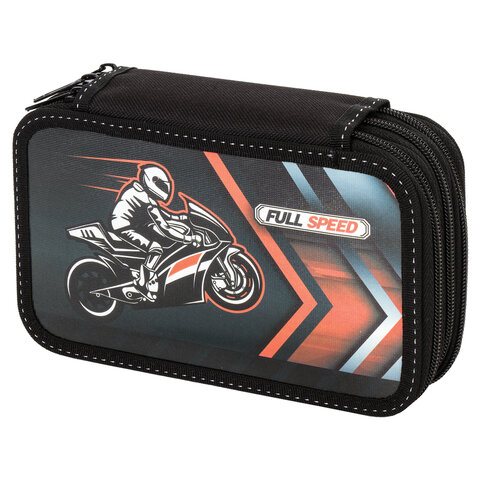 Пенал 3 отд. Full speed - фото 1