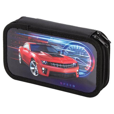 Пенал 2 отд. Red car - фото 1