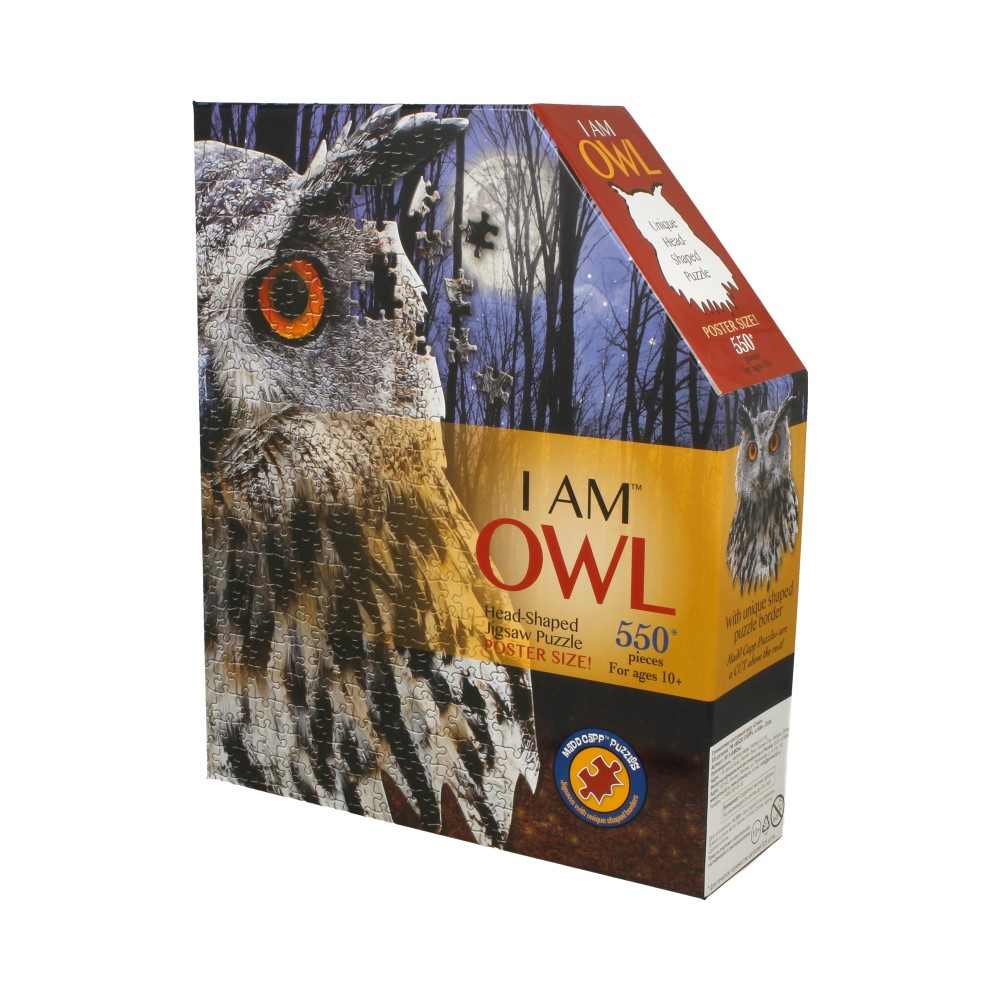 Пазл контурный 550 Сова - миниатюра 2