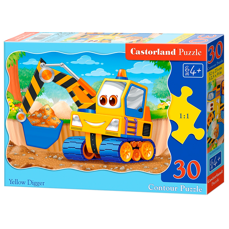 Пазл 30 MAXI Экскаватор - фото 1